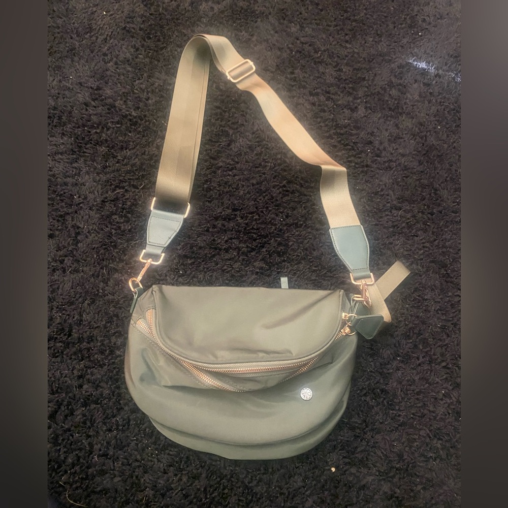 Olive Green Crossbody Bag